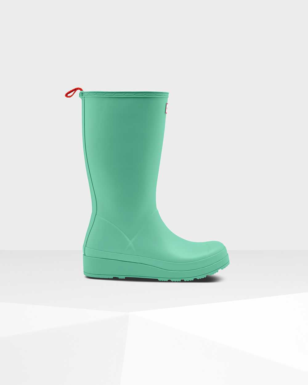 Bottes Hautes En Caoutchouc Hunter Femme - Botte De Pluie Hunter Original Play Vert | HIVR-79384