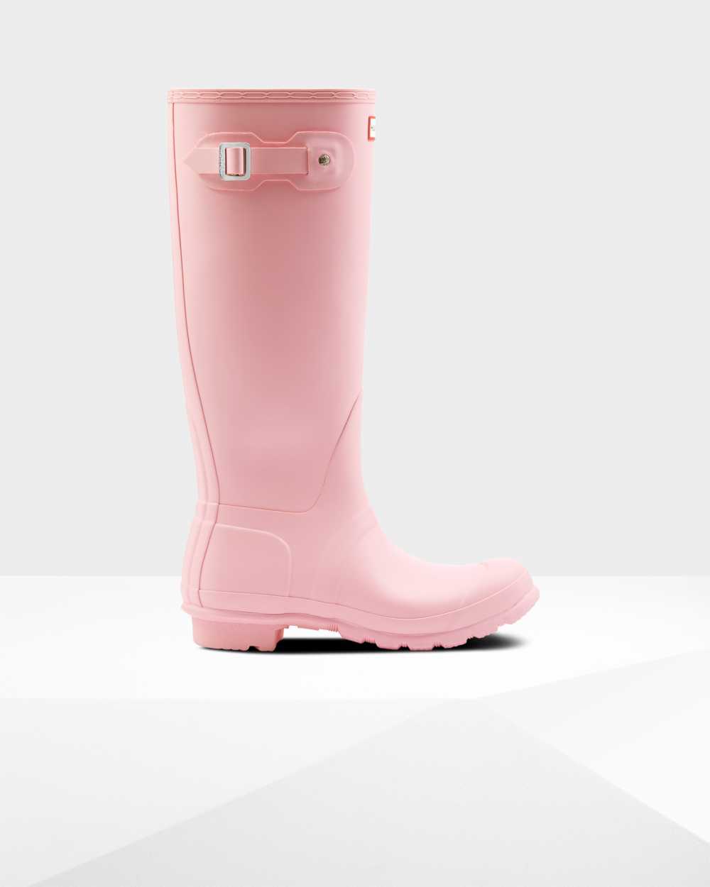 Bottes Hautes En Caoutchouc Hunter Femme - Botte De Pluie Hunter Original Rose | FDCL-71054